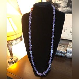 Amethyst necklace “34